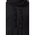 Designer Black Umbrella abaya with bell sleeves Designer Black Umbrella abaya with bell sleeves